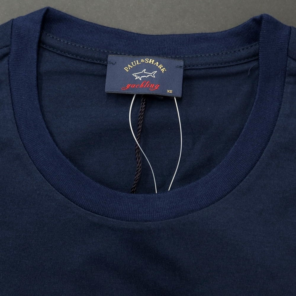 【新品】ポールアンドシャーク PAUL&amp;SHARK 半袖Ｔシャツ ネイビー【 XS 】【 状態ランクN 】【 メンズ 】 [EPD]【SA10/返品不可】