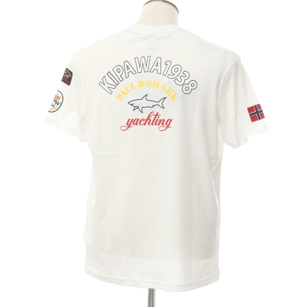 [New] Paul &amp;amp; Shark Short Sleeve T-Shirt White [L] [Condition Rank N] [Men&