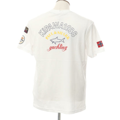 [New] Paul &amp;amp; Shark Short Sleeve T-Shirt White [L] [Condition Rank N] [Men&