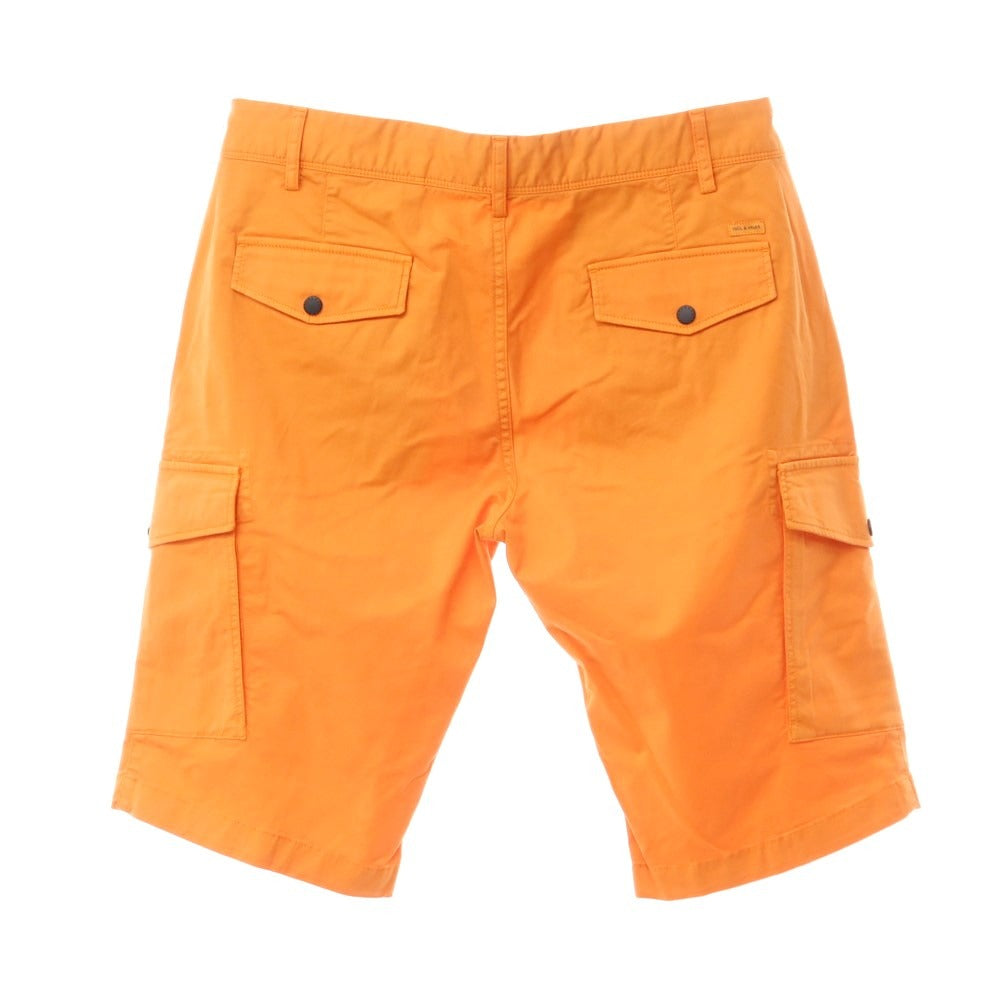 [New] Paul &amp;amp; Shark Stretch Cotton Cargo Shorts Orange [Size 50] [ORG] [S/S] [Condition Rank N] [Men&