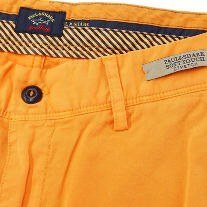 [New] Paul &amp;amp; Shark Stretch Cotton Cargo Shorts Orange [Size 50] [ORG] [S/S] [Condition Rank N] [Men&