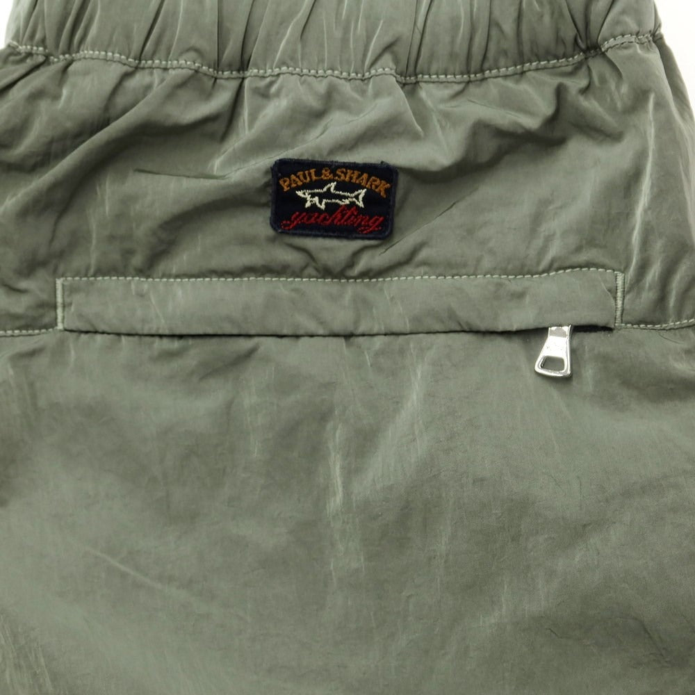 [New] Paul &amp;amp; Shark Nylon Easy Pants Sage Green [Size 44] [GRN] [S/S] [Condition Rank N] [Men&