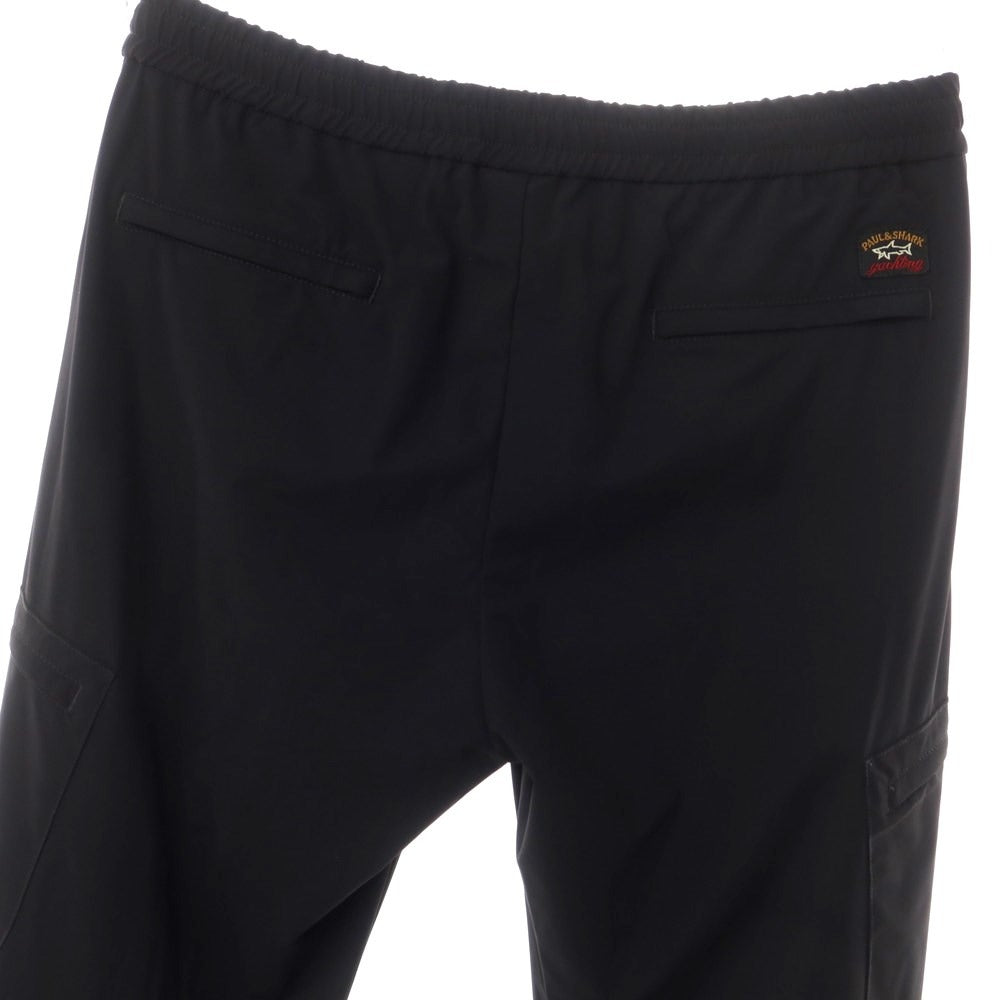 [New] Paul &amp;amp; Shark Stretch Nylon Easy Cargo Pants Black [50] [Condition Rank N] [Men&