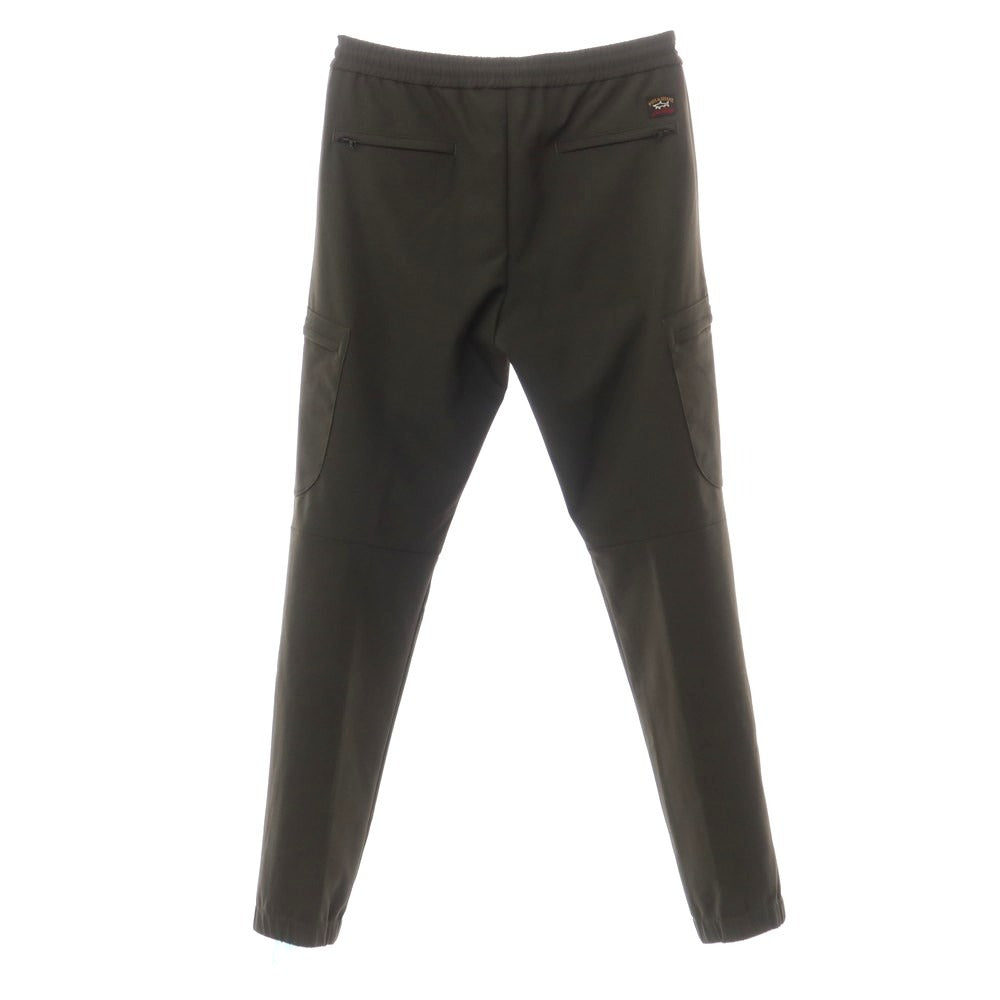 [New] Paul &amp;amp; Shark Stretch Nylon Easy Cargo Pants Olive [Size 50] [GRN] [S/S] [Condition Rank N] [Men&