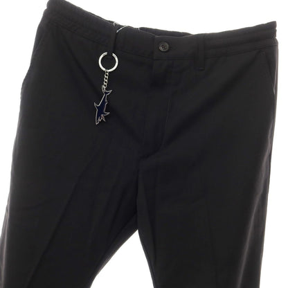 [New] Paul &amp;amp; Shark Polyester Wool Easy Casual Slacks Pants Black [Size 50] [BLK] [S/S] [Condition Rank N] [Men&