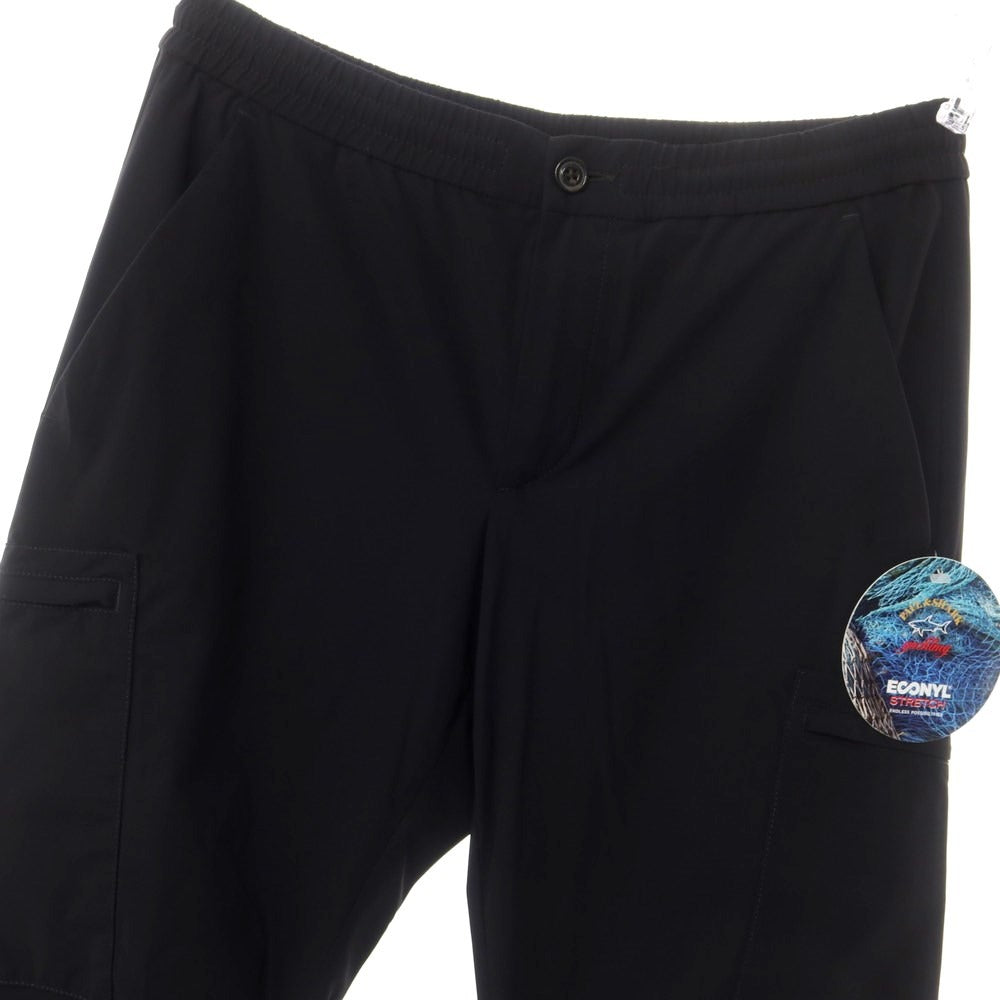 [New Outlet] Paul &amp;amp; Shark Stretch Nylon Cargo Pants Black [Size 50] [BLK] [S/S] [Condition Rank N-] [Men&