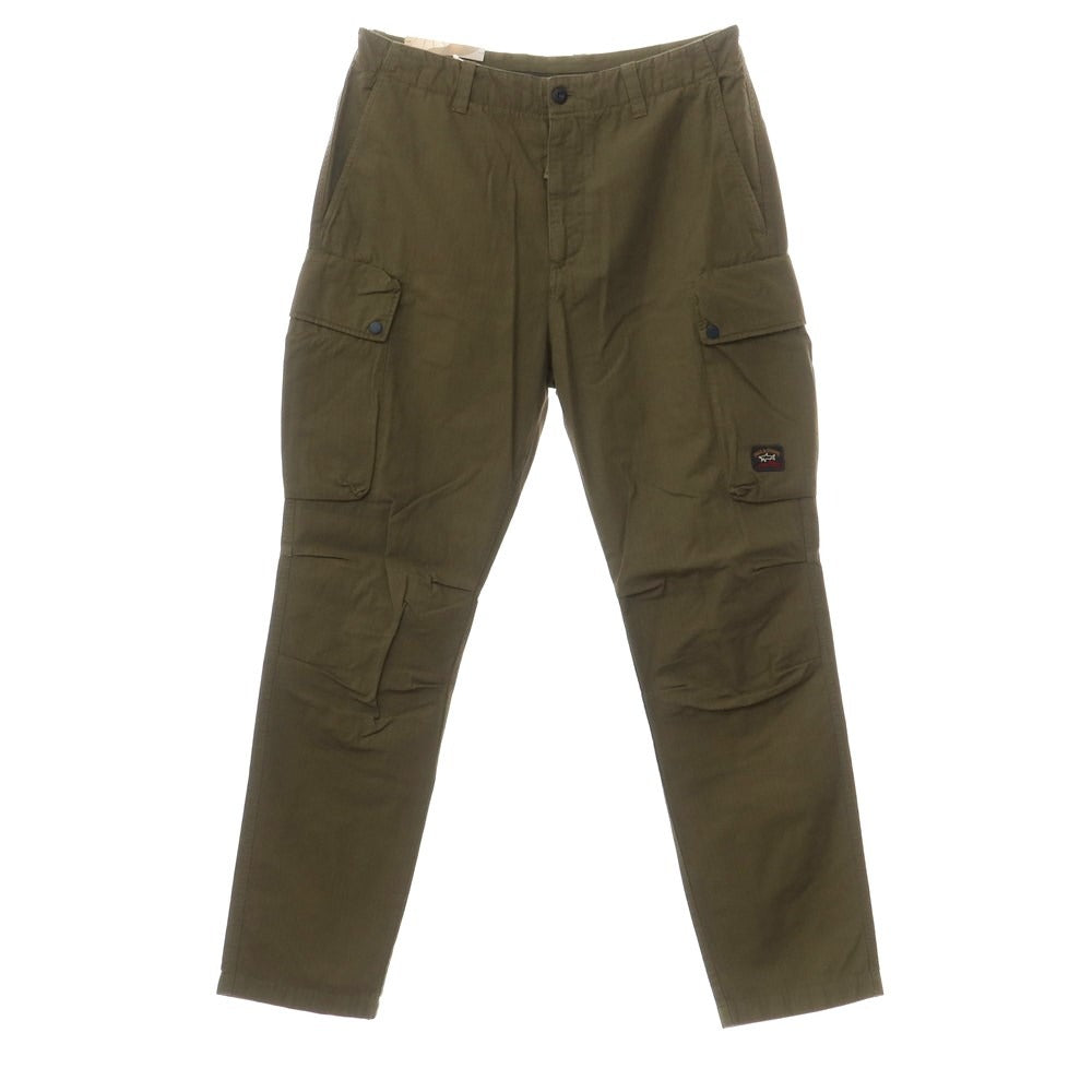 [New] Paul &amp;amp; Shark Cotton Cargo Pants Olive [Size 50] [GRN] [S/S] [Condition Rank N] [Men&