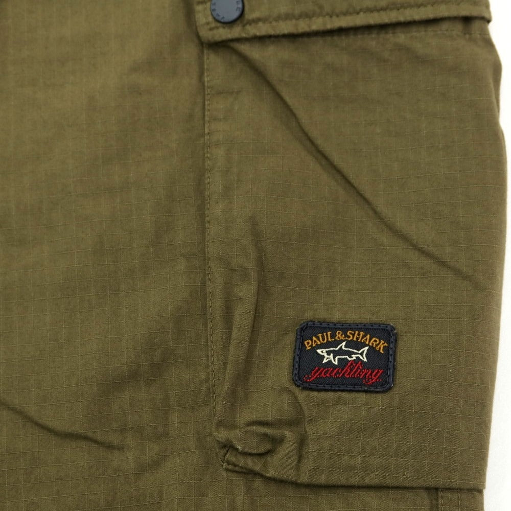 [New] Paul &amp;amp; Shark Cotton Cargo Pants Olive [Size 50] [GRN] [S/S] [Condition Rank N] [Men&