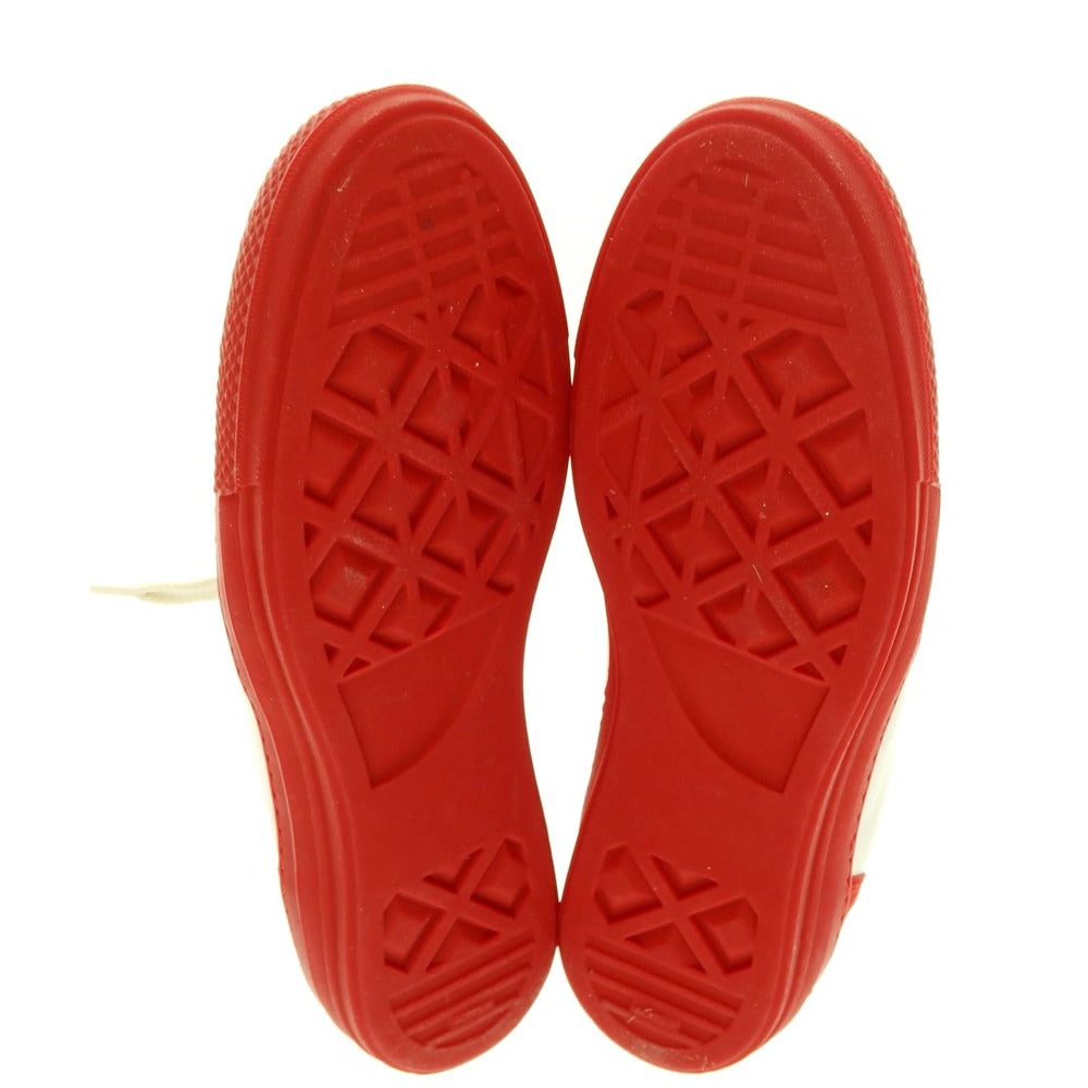 [New outlet] Rove rov leather low-cut sneakers white x red [39] [Condition rank N-] [Men&