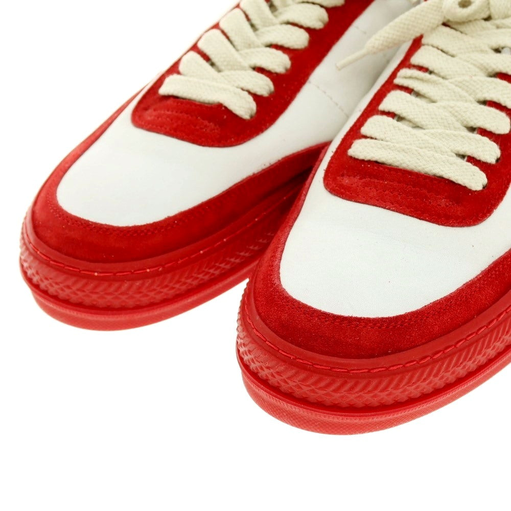 [New outlet] Rove rov leather low-cut sneakers white x red [39] [Condition rank N-] [Men&