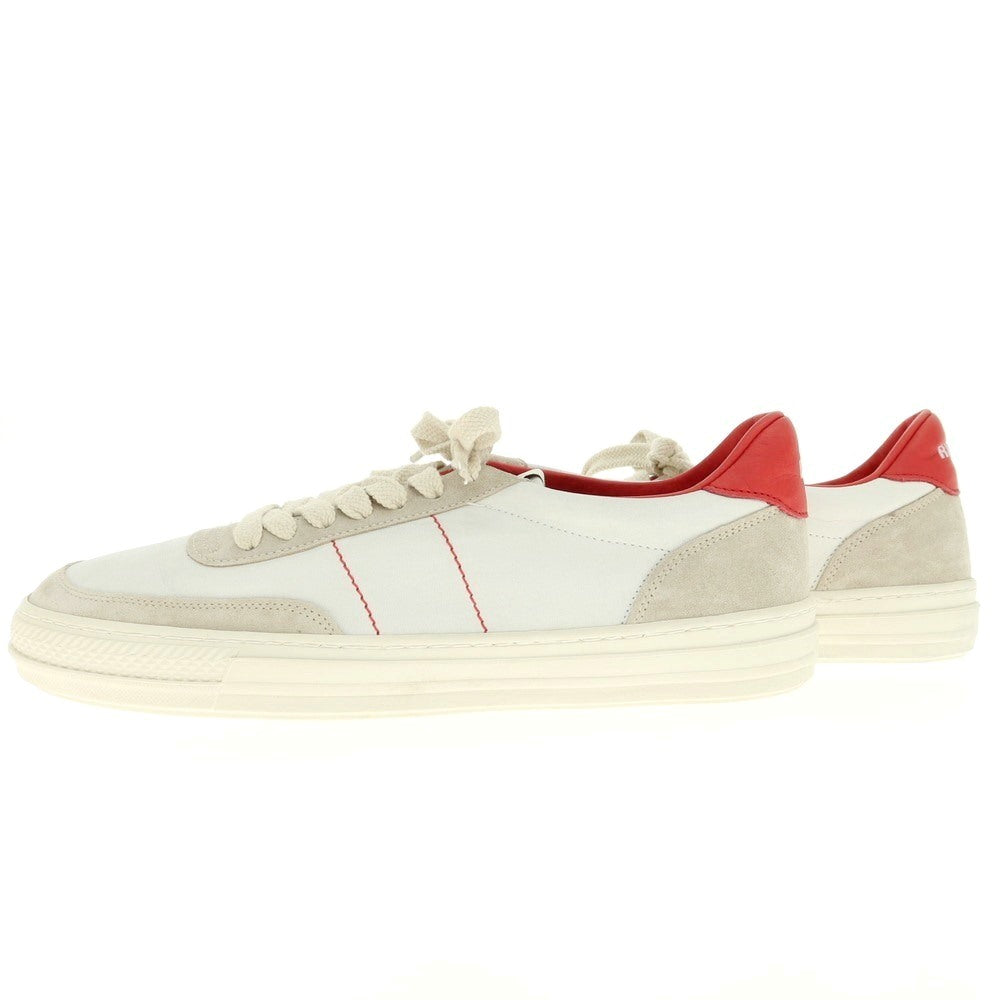 [New outlet] Rove rov leather low-cut sneakers light gray x red [39] [Condition rank N-] [Men&