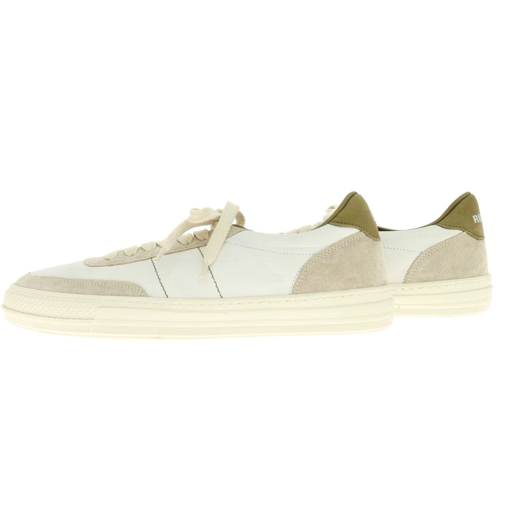 [New outlet] rove leather low-cut sneakers off-white x gray x olive [39] [Condition rank N-] [Men&