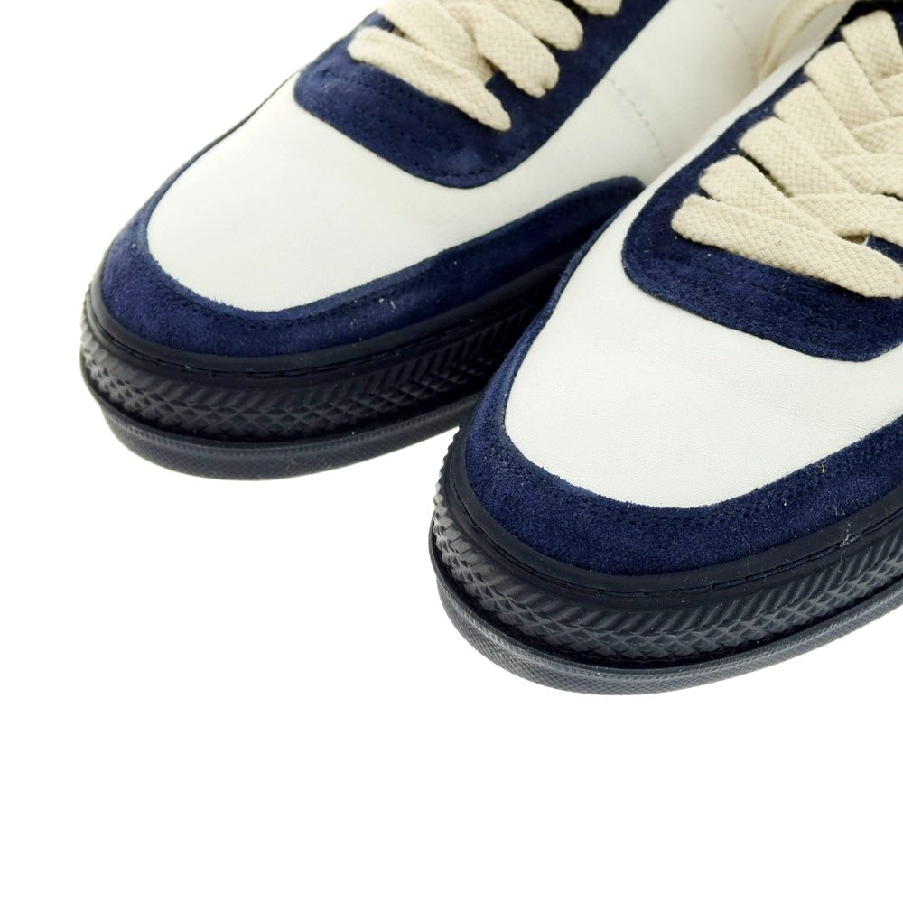 [New outlet] Rove rov leather low-cut sneakers white x navy [39] [Condition rank N-] [Men&