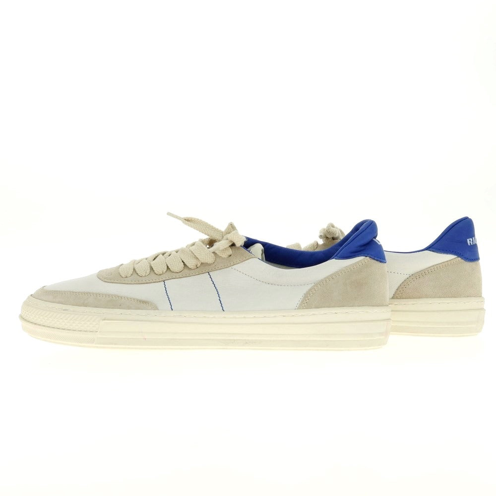 [New outlet] Rove rov leather low-cut sneakers white x blue [39] [Condition rank N-] [Men&