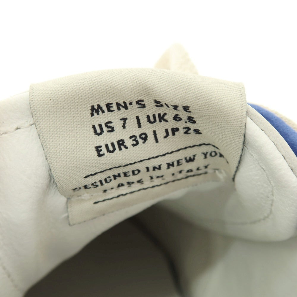 [New outlet] Rove rov leather low-cut sneakers white x blue [39] [Condition rank N-] [Men&