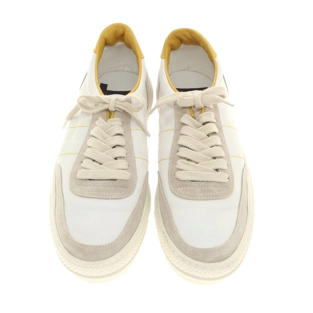 [New outlet] Rove rov leather low-cut sneakers white x mustard yellow [39] [Condition rank N-] [Men&