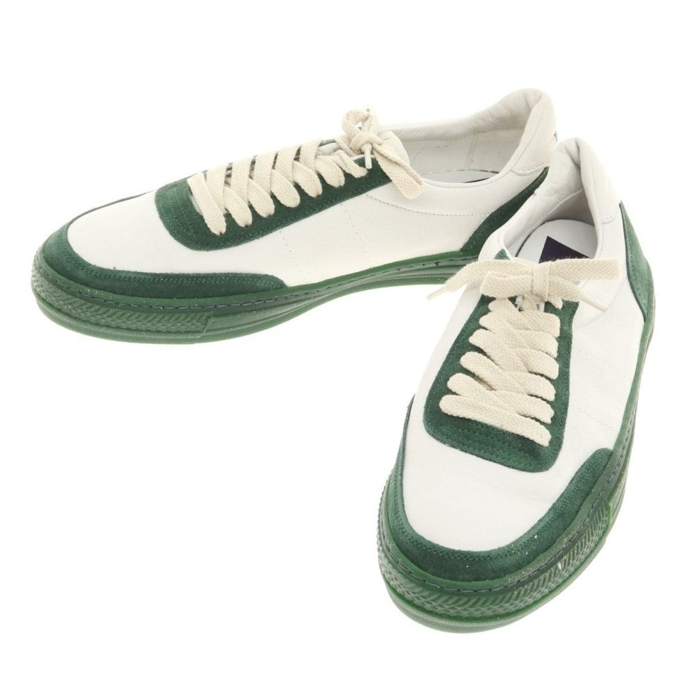 [New outlet] Rove rov leather low-cut sneakers white x green [39] [Condition rank N-] [Men&