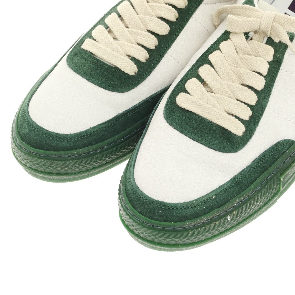 [New outlet] Rove rov leather low-cut sneakers white x green [39] [Condition rank N-] [Men&