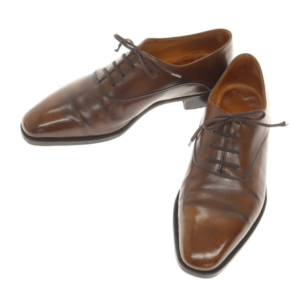 [Used] John Lobb BECKETTS Museum Calf Plain Toe Dress Shoes Brown [7E] [Condition Rank C] [Men&