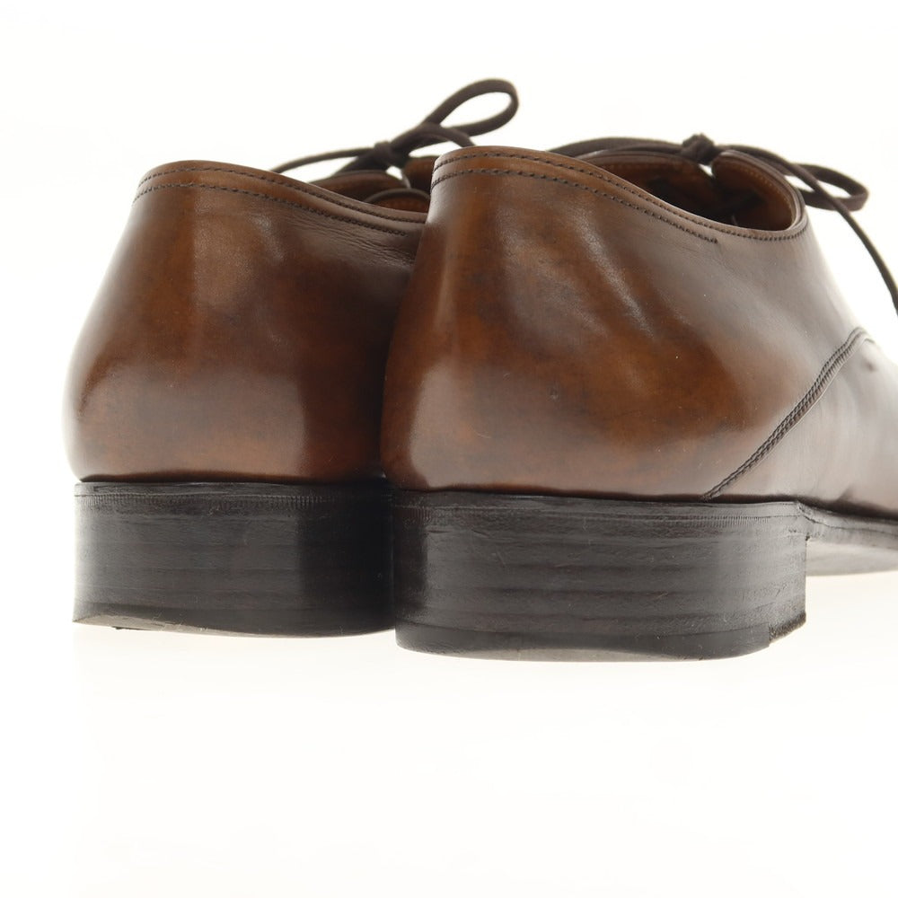 [Used] John Lobb BECKETTS Museum Calf Plain Toe Dress Shoes Brown [7E] [Condition Rank C] [Men&