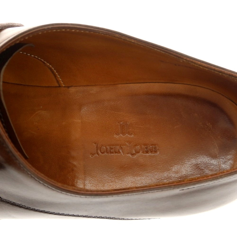 [Used] John Lobb BECKETTS Museum Calf Plain Toe Dress Shoes Brown [7E] [Condition Rank C] [Men&