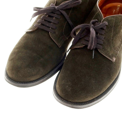 [Used] Alden UNITED ARROWS special order 53665 suede plain toe dress shoes hunter green [7 D] [Condition rank B] [Men&