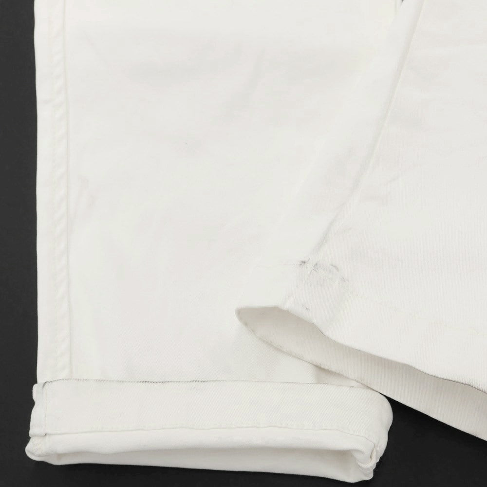 [Used] FOB FACTORY Stretch Cotton Chino Pants White [2/M] [Condition Rank C] [Men&