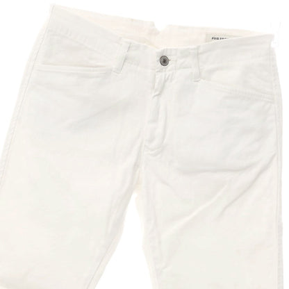 [Used] FOB FACTORY Stretch Cotton Chino Pants White [2/M] [Condition Rank C] [Men&