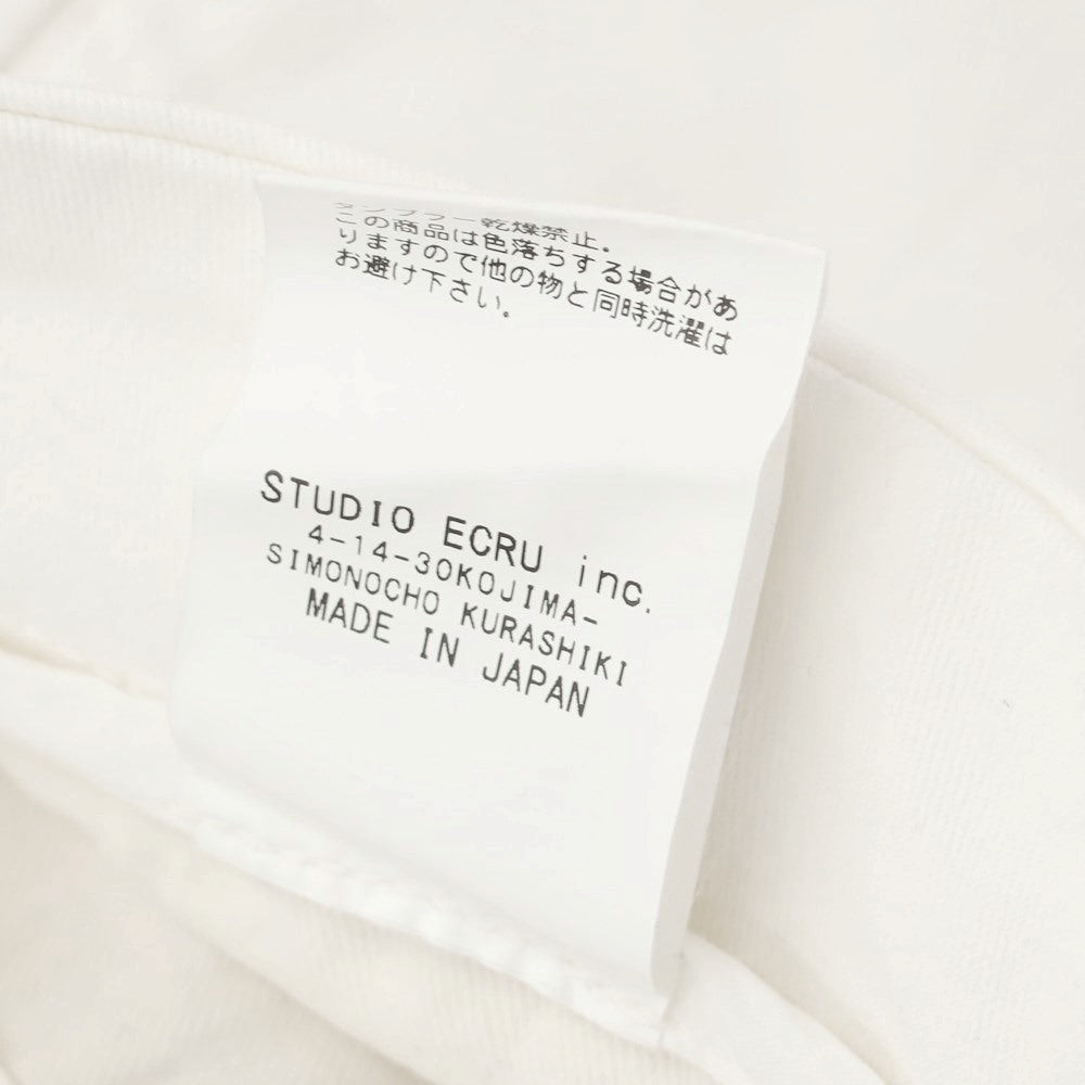 [Used] FOB FACTORY Stretch Cotton Chino Pants White [2/M] [Condition Rank C] [Men&