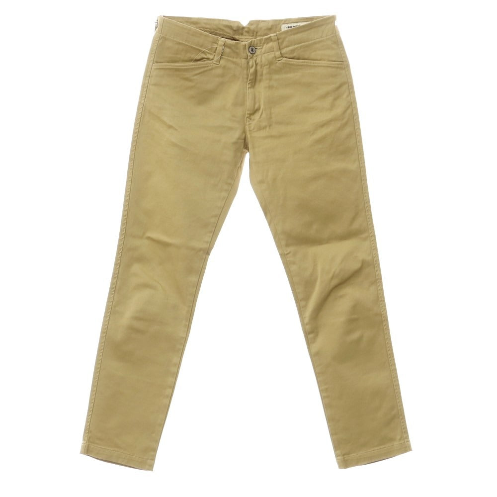 [Used] FOB FACTORY Stretch Cotton Chino Pants Khaki Beige [2/M] [Condition Rank C] [Men&