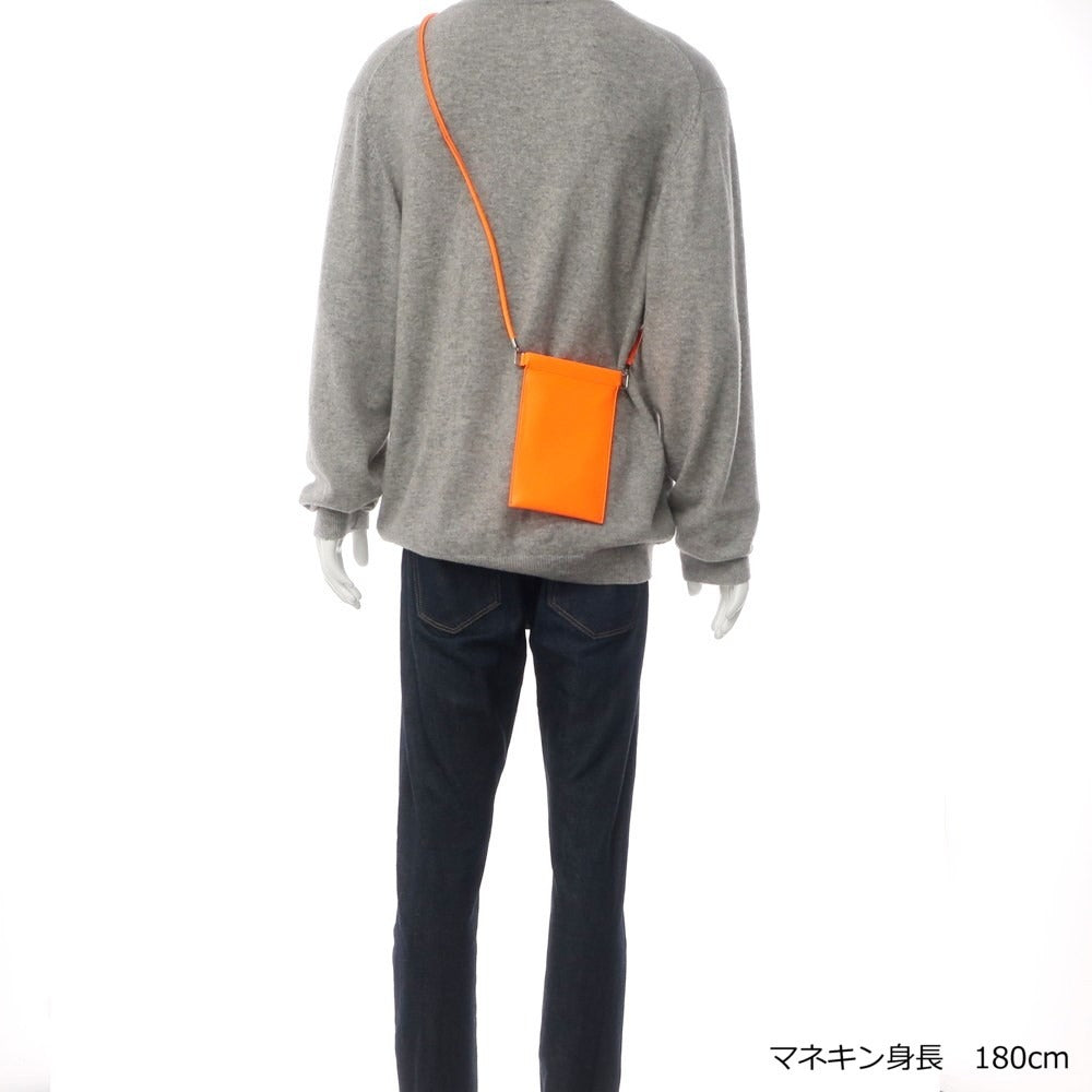 【中古】メゾン マルジェラ Maison Margiela サコッシュ ミニショルダーバッグ ネオンオレンジ【 状態ランクB 】【 メンズ 】