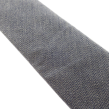 [Used] URBAN RESEARCH 3-fold plain silk tie, navy grey [NVY] [S/S/A/W] [Condition: B] [Men&