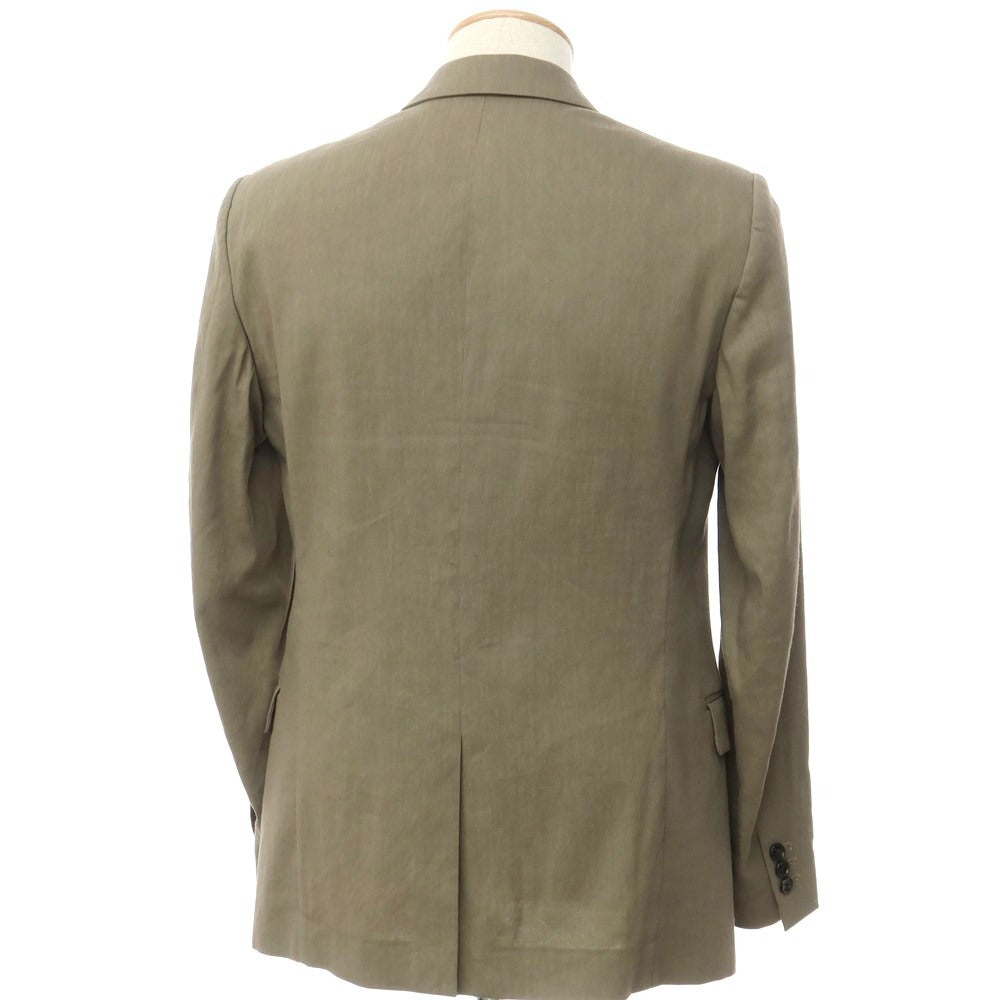 [Used] Theory Linen Rayon 2B Casual Jacket
 Grayish olive color [Size 36] [KAK] [S/S] [Condition rank C] [Men&