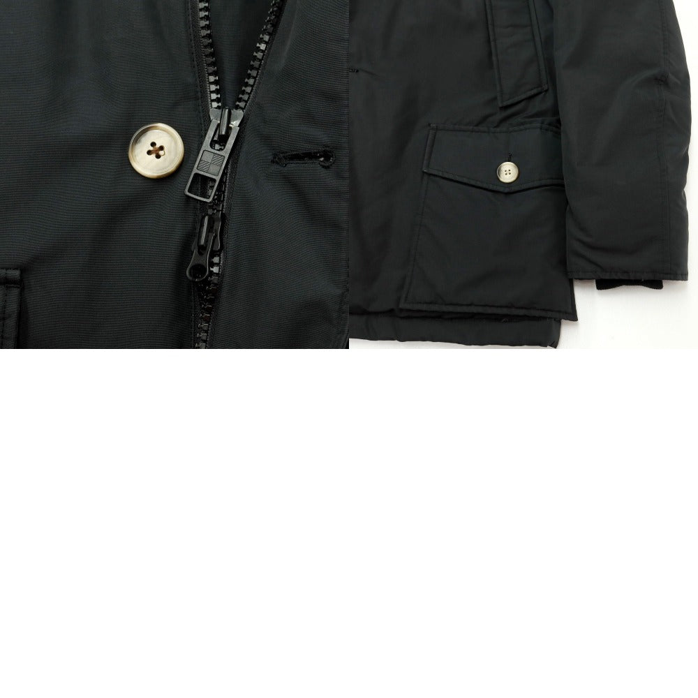 【中古】ウールリッチ WOOLRICH コットンナイロン ダウンコート ブラック系【サイズXS】【BLK】【A/W】【状態ランクC】【メンズ】 [EPD]