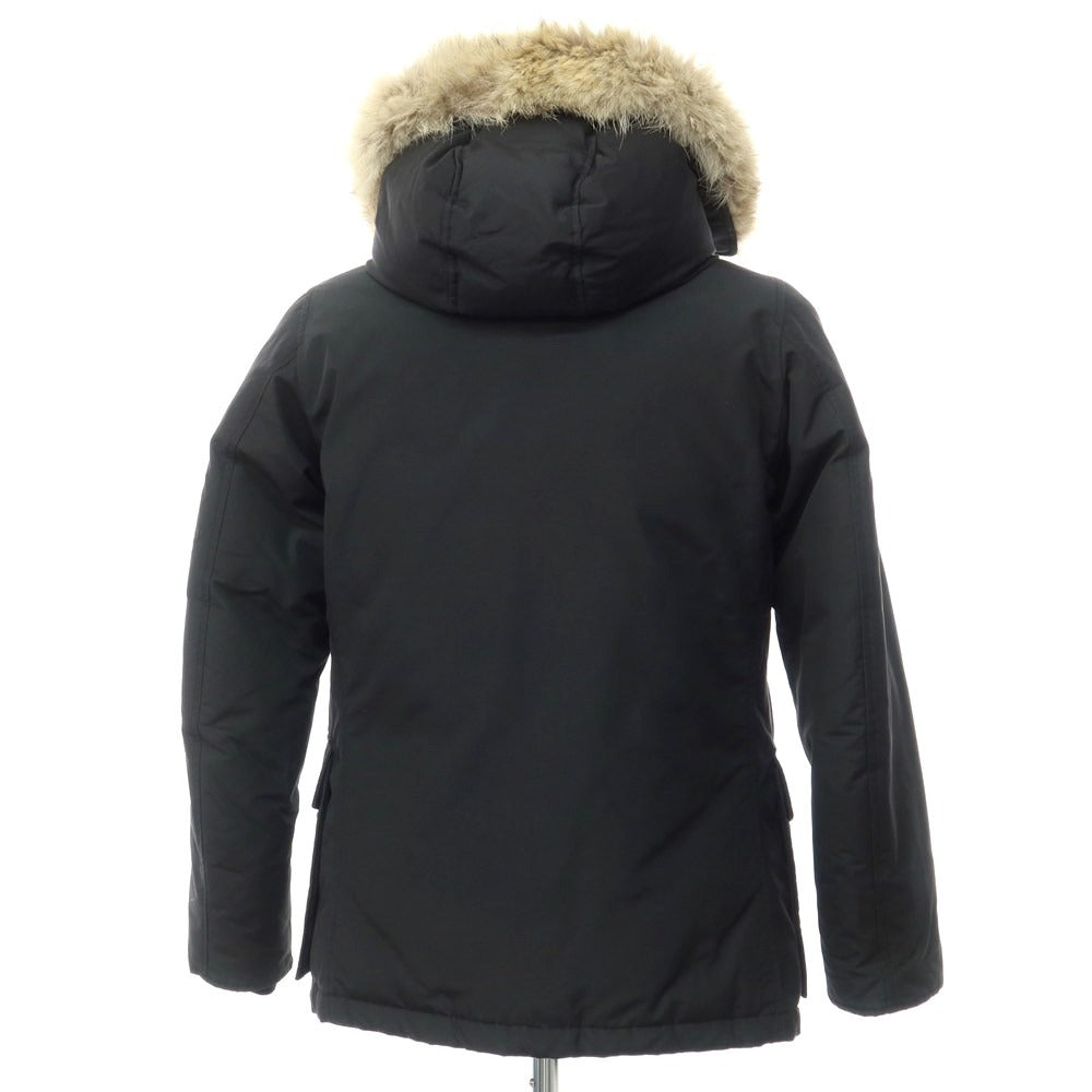 【中古】ウールリッチ WOOLRICH コットンナイロン ダウンコート ブラック系【サイズXS】【BLK】【A/W】【状態ランクC】【メンズ】