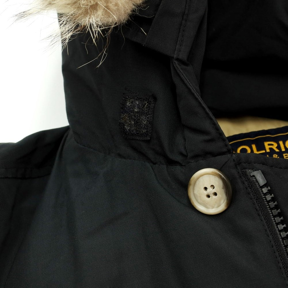 【中古】ウールリッチ WOOLRICH コットンナイロン ダウンコート ブラック系【サイズXS】【BLK】【A/W】【状態ランクC】【メンズ】 [EPD]