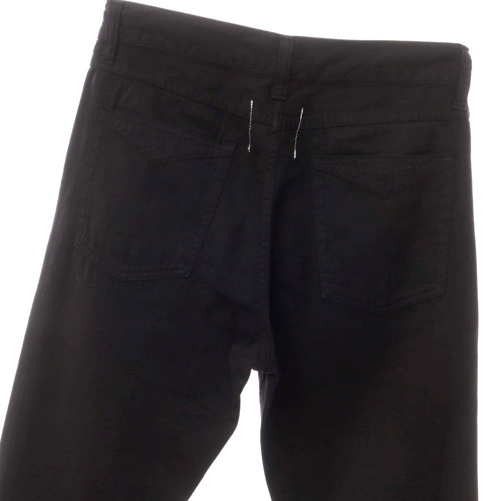 [Used] TAKAHIRO MIYASHITA The SoloIst. Twill cotton skinny 5-pocket pants, black [46] [Condition rank B] [Men&