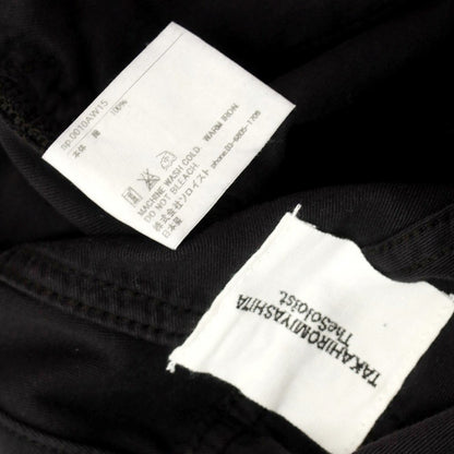 [Used] TAKAHIRO MIYASHITA The SoloIst. Twill cotton skinny 5-pocket pants, black [46] [Condition rank B] [Men&