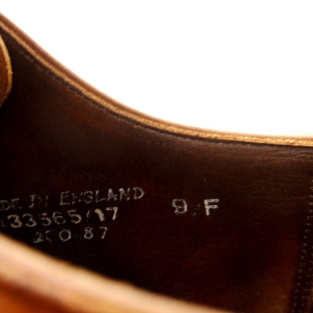 【中古】グレンソン GRENSON ホールカット ドレスシューズ ライトブラウン【 9 】【 状態ランクC 】【 メンズ 】
[EPD]