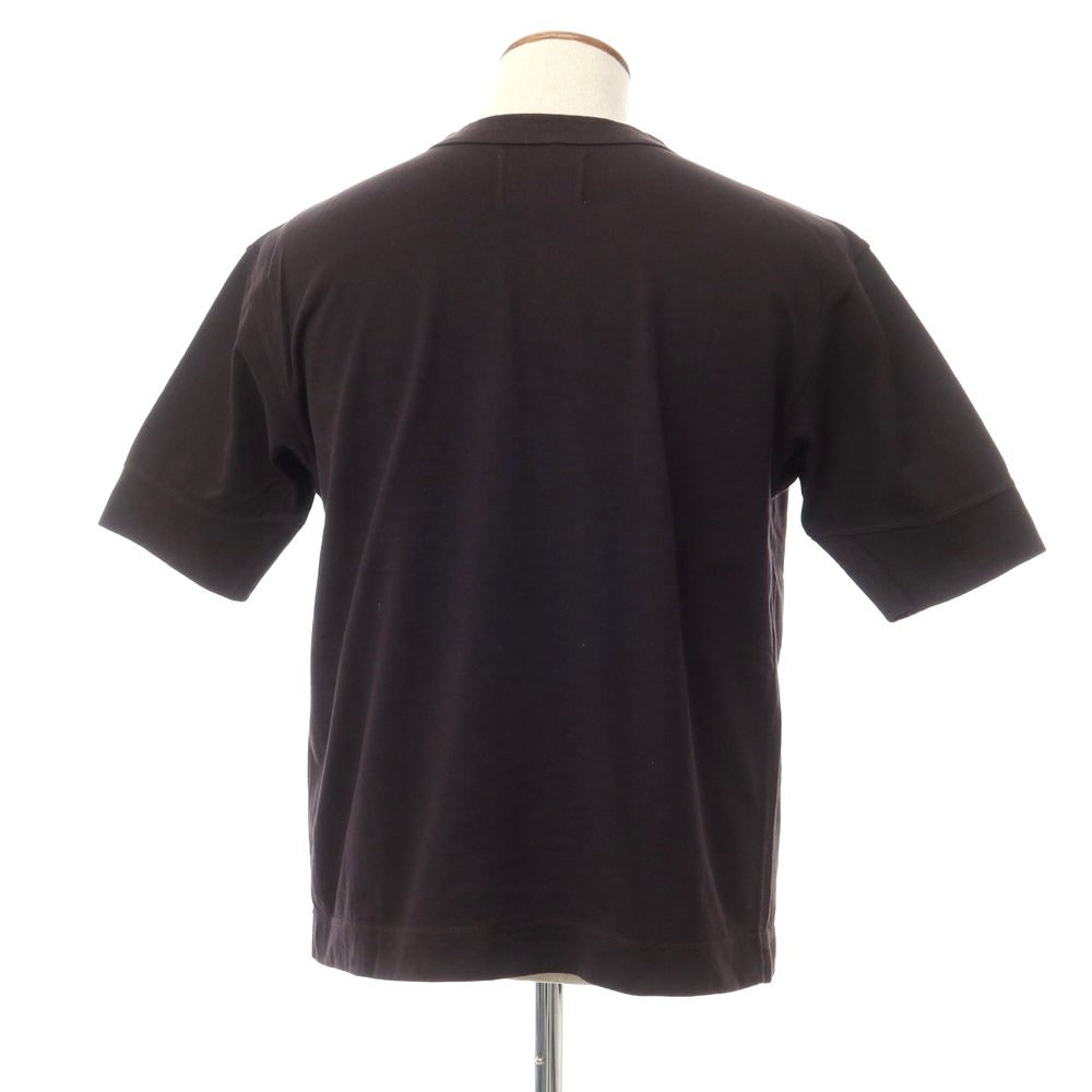 [Used] MHL. Cotton crew neck short sleeve T-shirt, black [M] [Condition rank B] [Men&