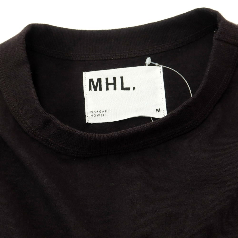 [Used] MHL. Cotton crew neck short sleeve T-shirt, black [M] [Condition rank B] [Men&