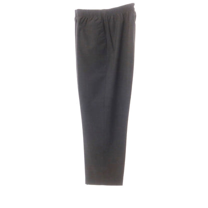 [Used] CELLAR DOOR Stretch polyester wool easy slacks pants dark gray [46] [Condition rank A] [Men&