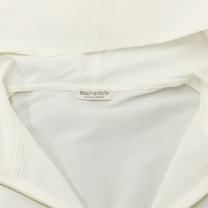 [Used] BEAUTY&amp;amp;YOUTH UNITED ARROWS Polyester Zip-up Hoodie Off-white [M] [Condition Rank C] [Men&