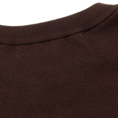 [Used] ESTNATION Cotton Polyester Short Sleeve Pullover Knit Dark Brown [S] [Condition Rank C] [Men&