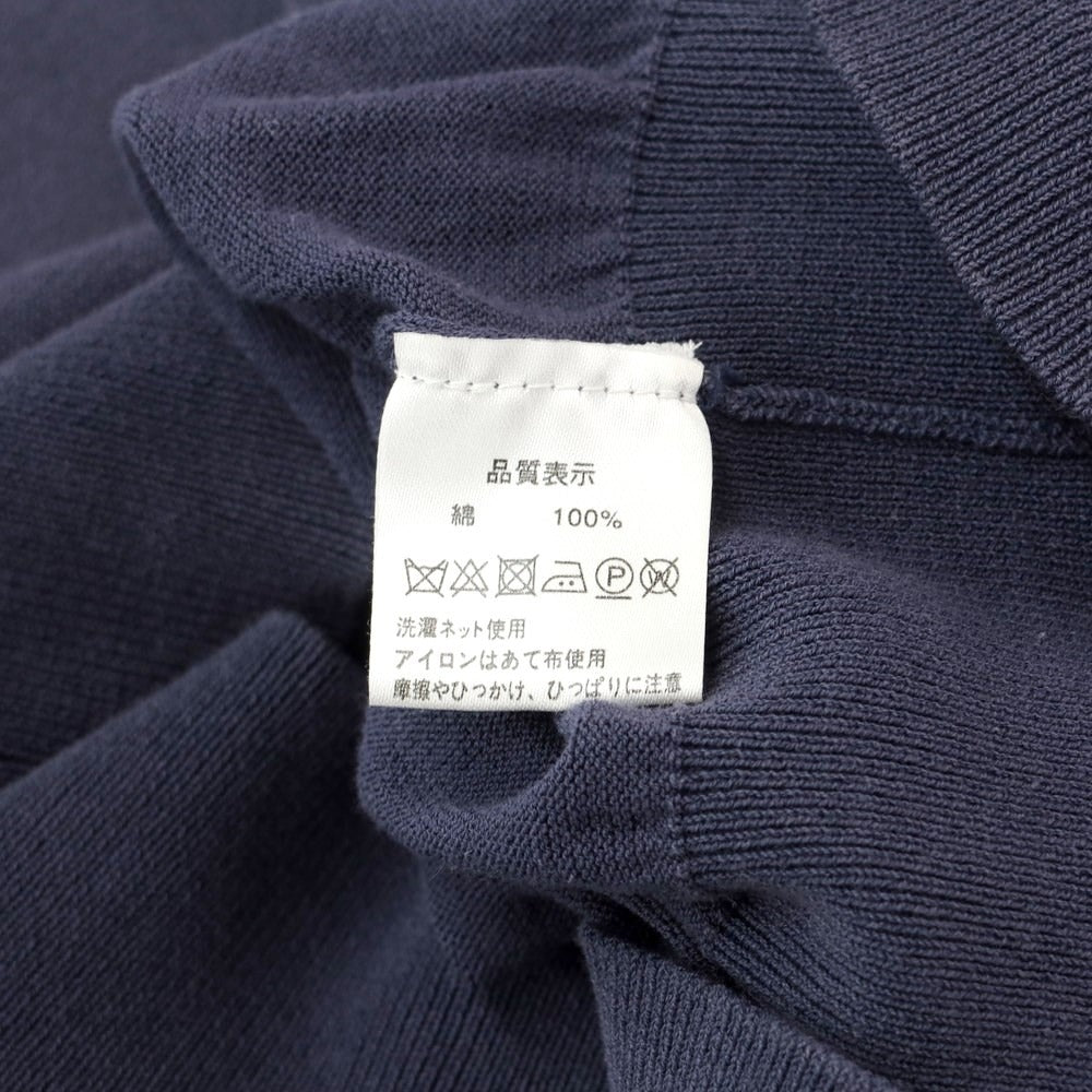 [Used] Rinascente Cotton Short Sleeve Polo Knit Grayish Navy [2] [Condition Rank C] [Men&