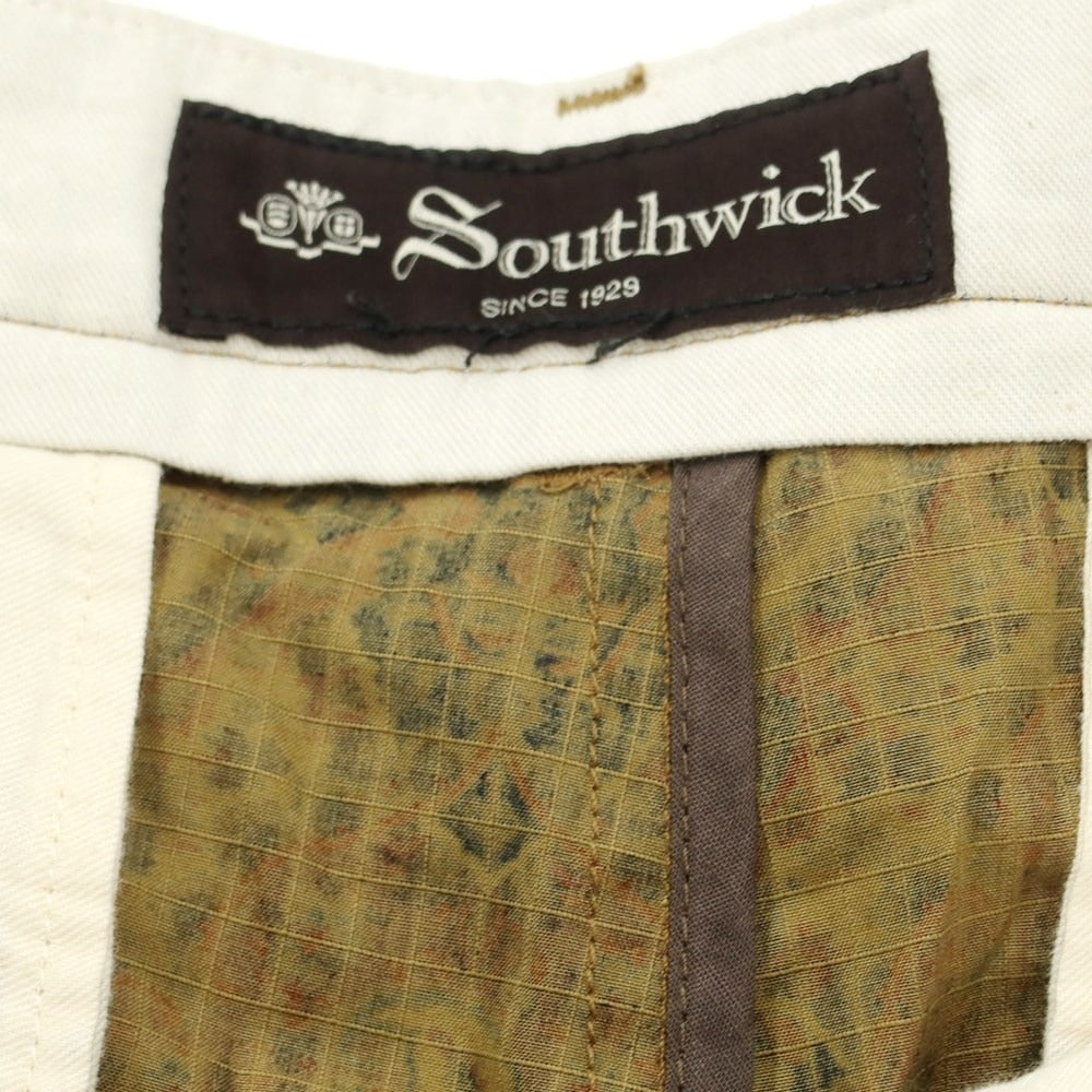 [Used] Southwick Cotton All-over Print Shorts, Brown x Beige [M] [Condition Rank C] [Men&