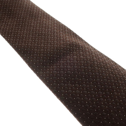 [Used] ISAIA 7FOLD Silk Plain Tie Brown [BRW] [S/S/A/W] [Condition Rank B] ​​[Men&