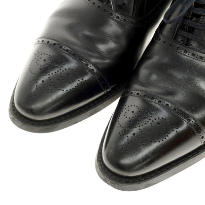 [Used] Crockett &amp;amp; Jones CROCKETT &amp;amp; JONES MALTON Semi-brogue dress shoes Black [9 1/2 E] [Condition Rank C] [Men&