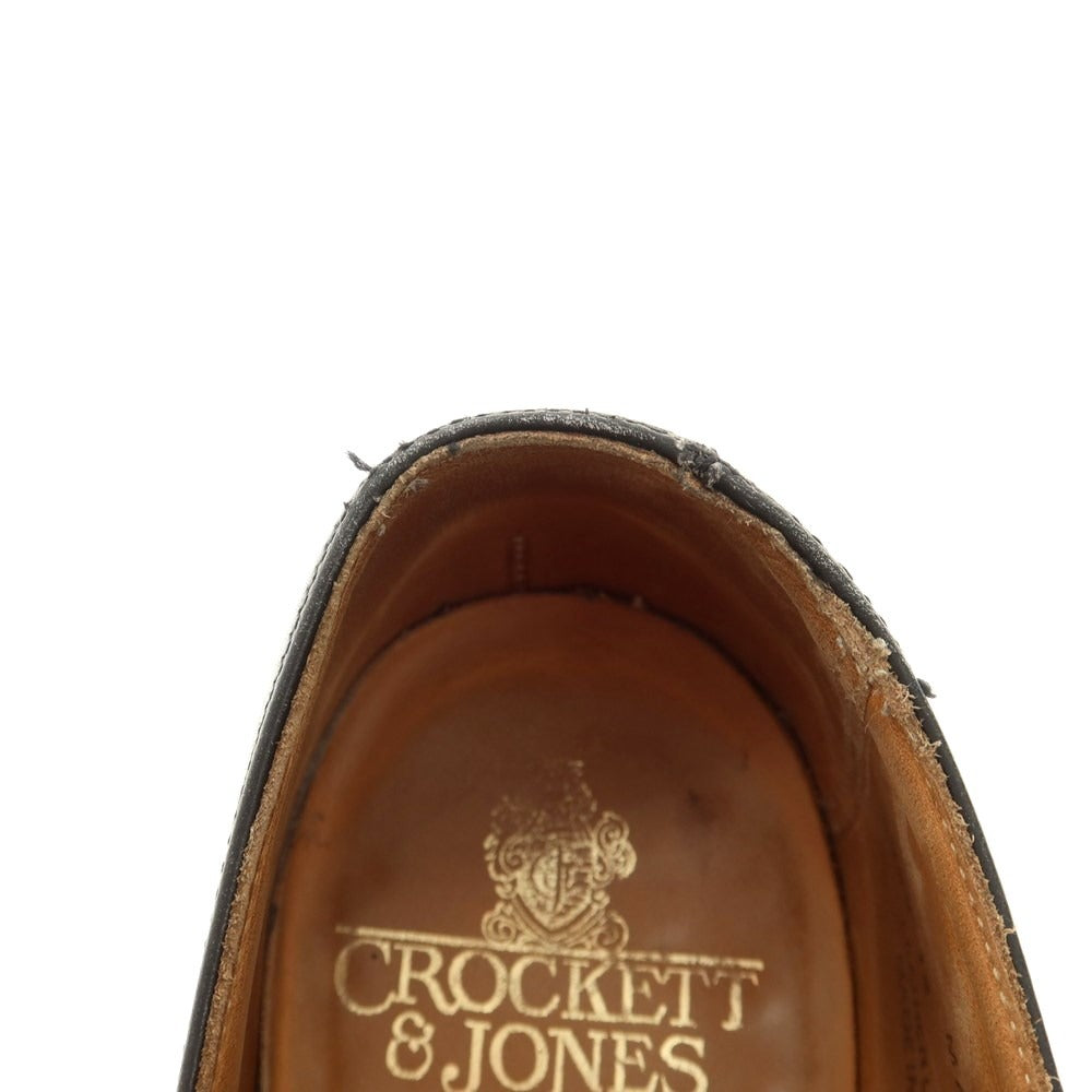 【中古】クロケットアンドジョーンズ CROCKETT&amp;JONES MALTON セミブローグ ドレスシューズ ブラック【 9 1/2 E 】【 状態ランクC 】【 メンズ 】
[EPD]