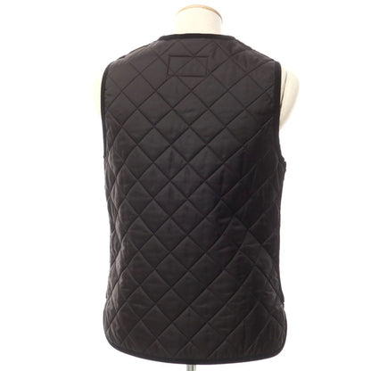 [Used] Barbour SL LINER nylon quilted vest, black [36] [Condition rank A] [Men&